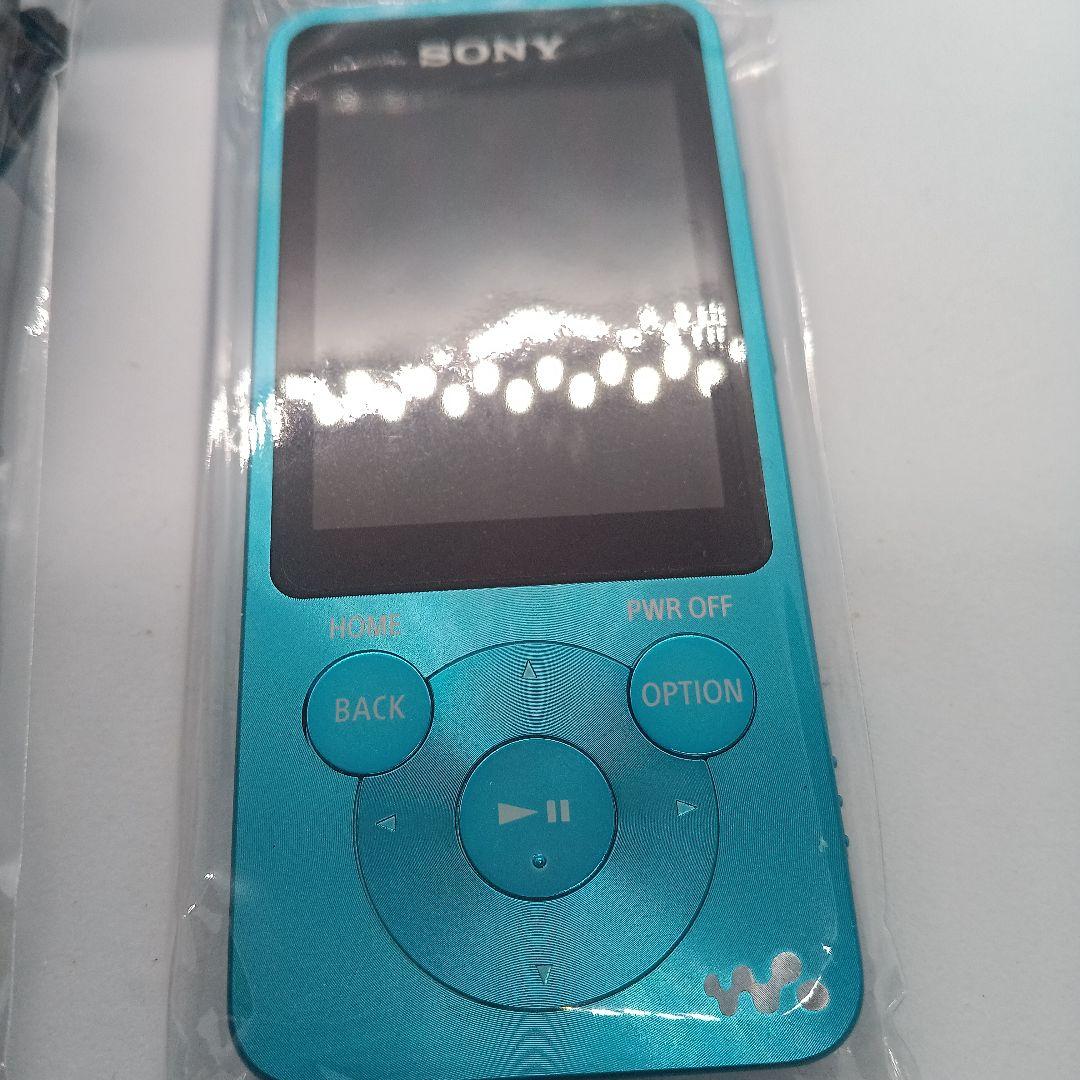 ほぼ新品SONY NW-S784デジタルオーディオプレーヤー 青