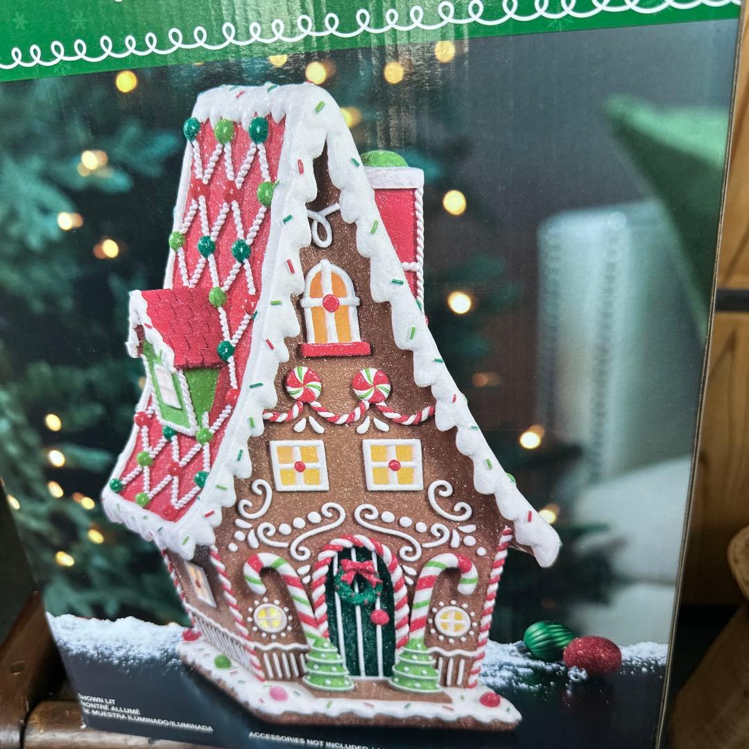 新品未使用　コストコジンジャーブレッドハウス