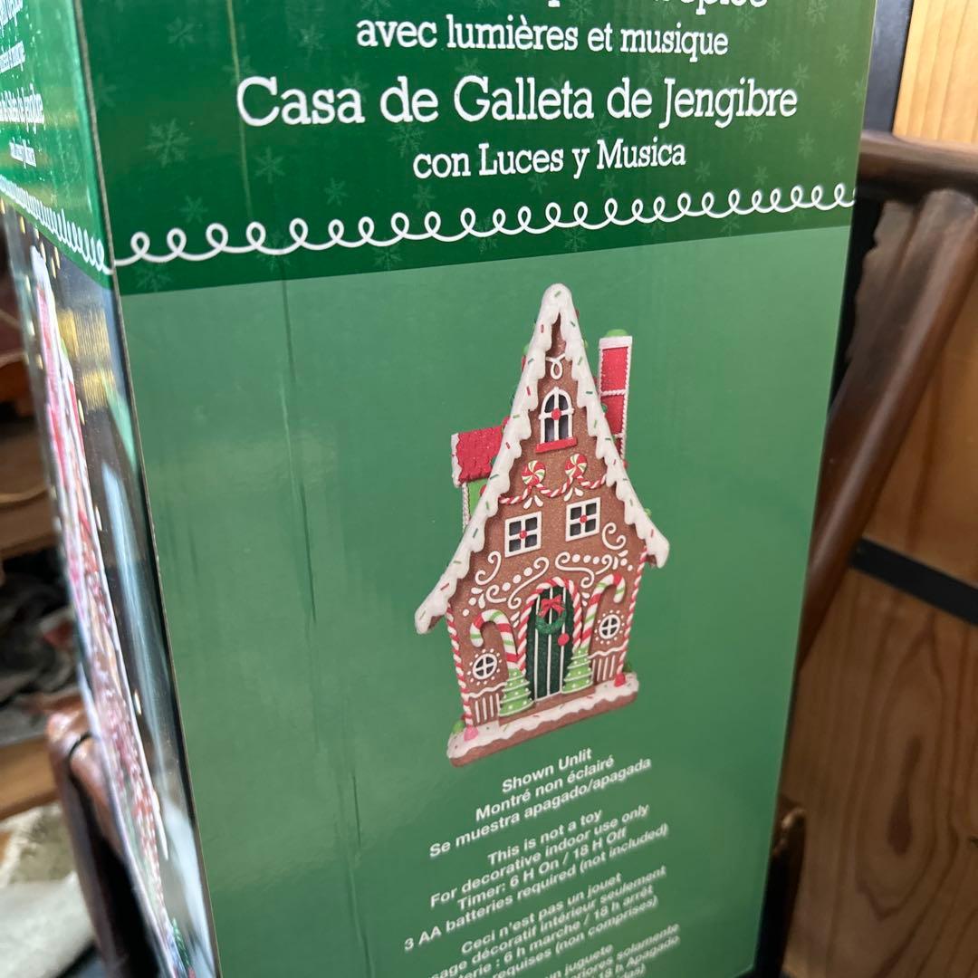 新品未使用　コストコジンジャーブレッドハウス