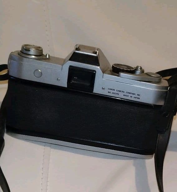 古いフィルムカメラ キャノン CanonFT fl 50mm レンズ付