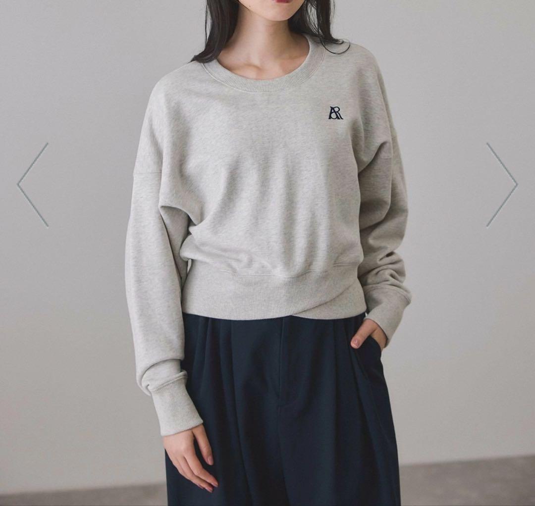 ADAMETROPE' 【サステナブル】パフスリーブスウェット