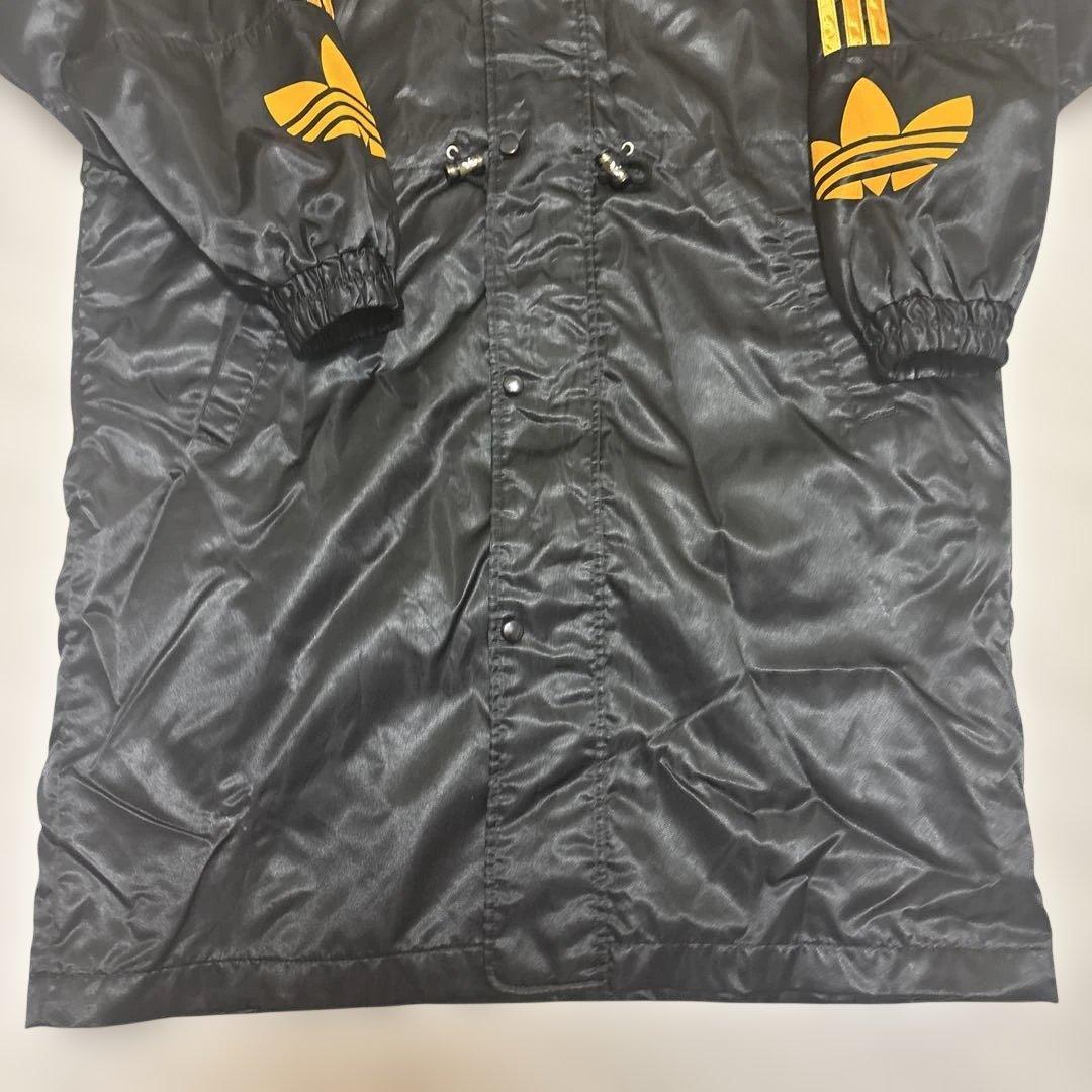adidas デサント　ベンチコート　ビックロゴ　XL相当　良品