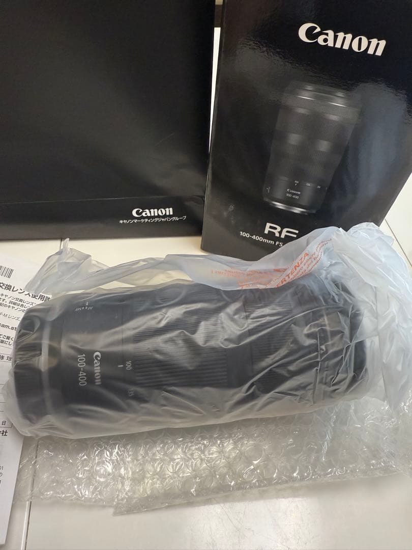 新品未使用 Canon RF100-400mm キャノン　カメラ　望遠　野球