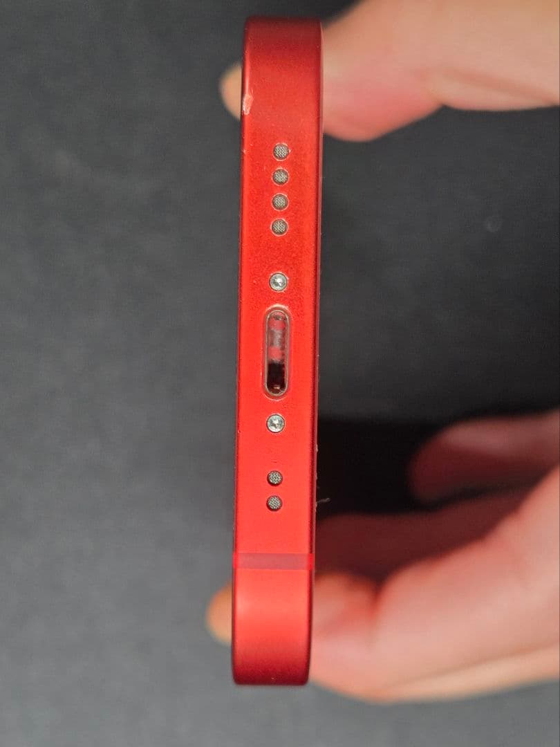 超美品 iPhone 12 mini 128GB レッド 77% 傷汚れなし