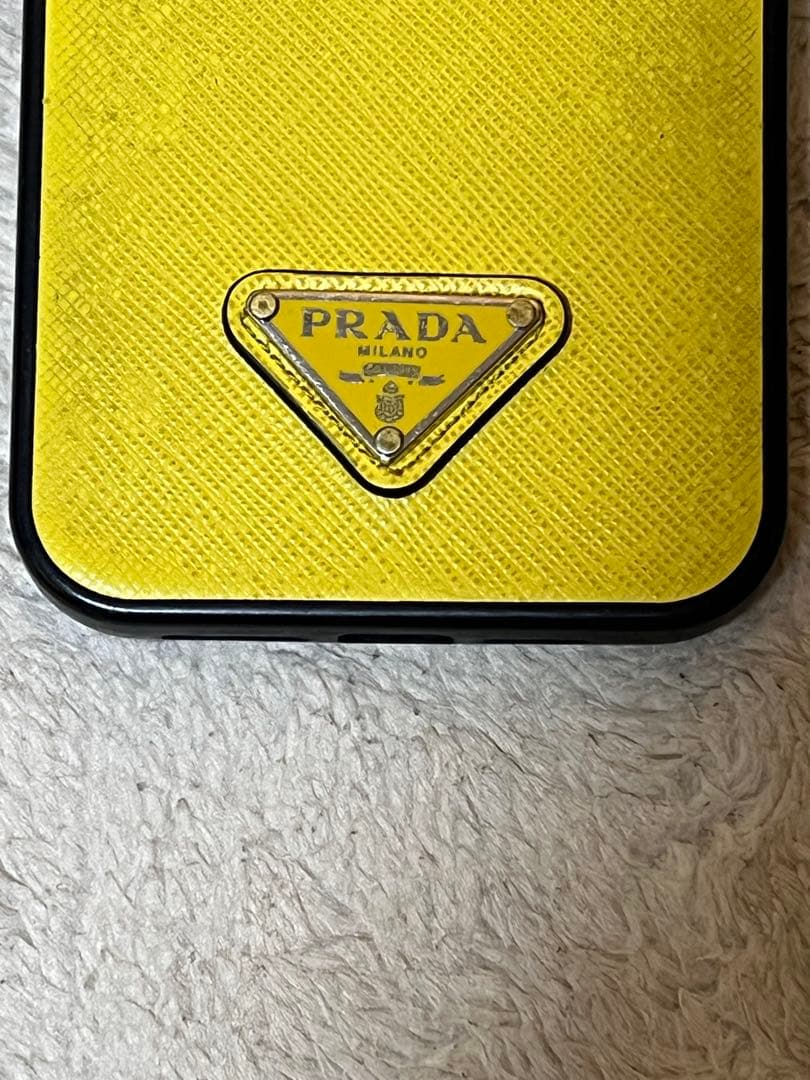 希少カラーPRADA iPhoneケース 三角ロゴiPhone13ProMax