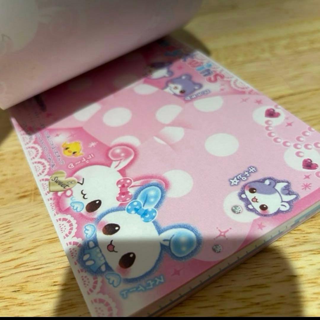 平成レトロ　メモ帳　人気　希少　キャンディツインズ