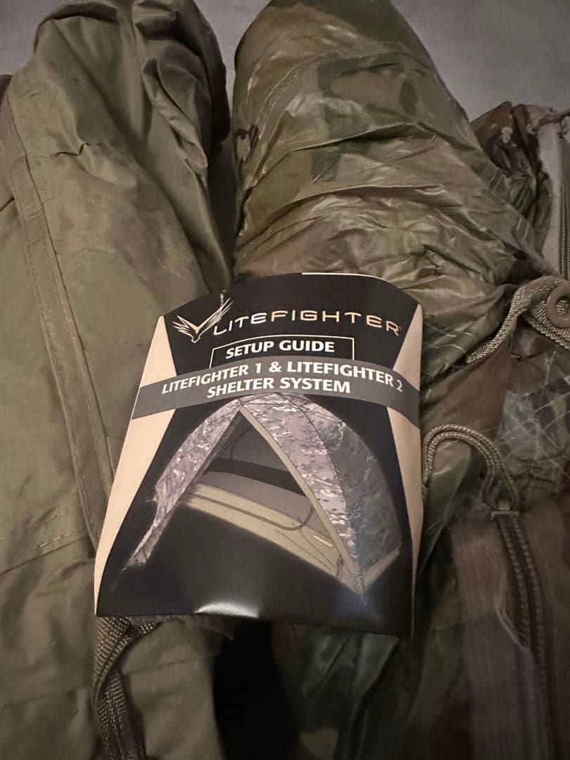 Litefighter 1 シェルター テント ライトファイター 1人用