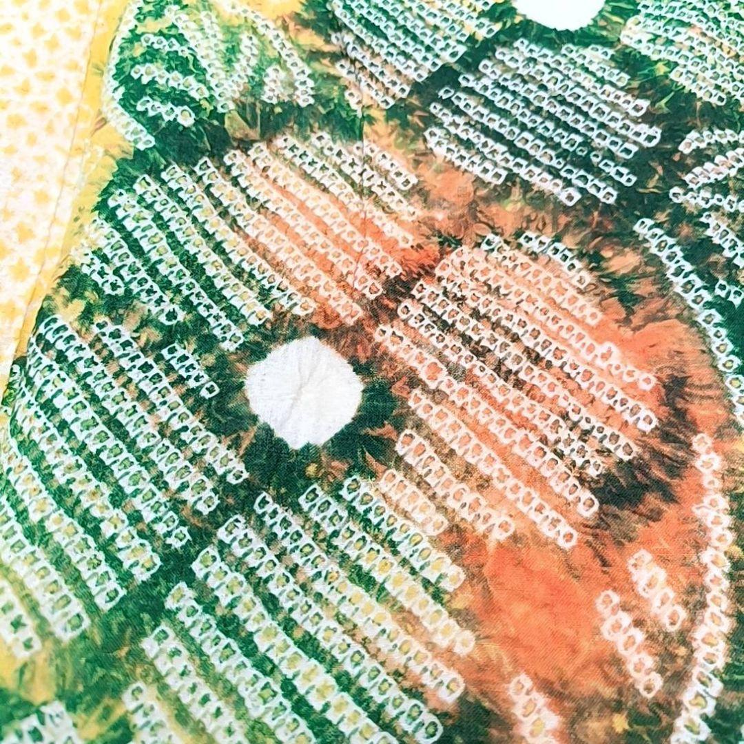 LULU67 有松鳴海絞り 黄色 浴衣 美品 人気色