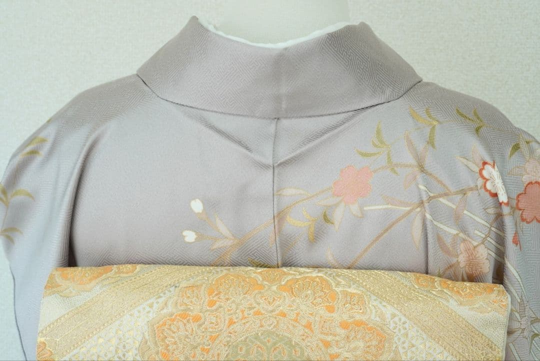 訪問着 4点フルセット a144 正絹　入学式　結婚式　七五三　お宮参り