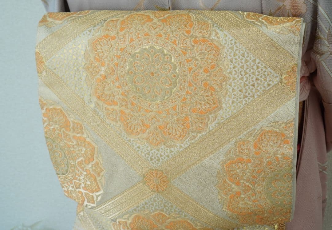 訪問着 4点フルセット a144 正絹　入学式　結婚式　七五三　お宮参り