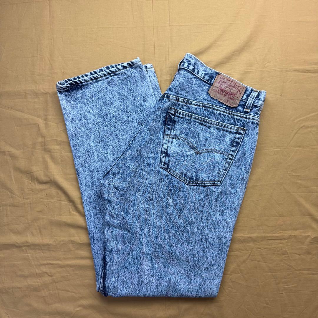 Levi's 501 USA製　ケミカルウォッシュ　90s W38 L32