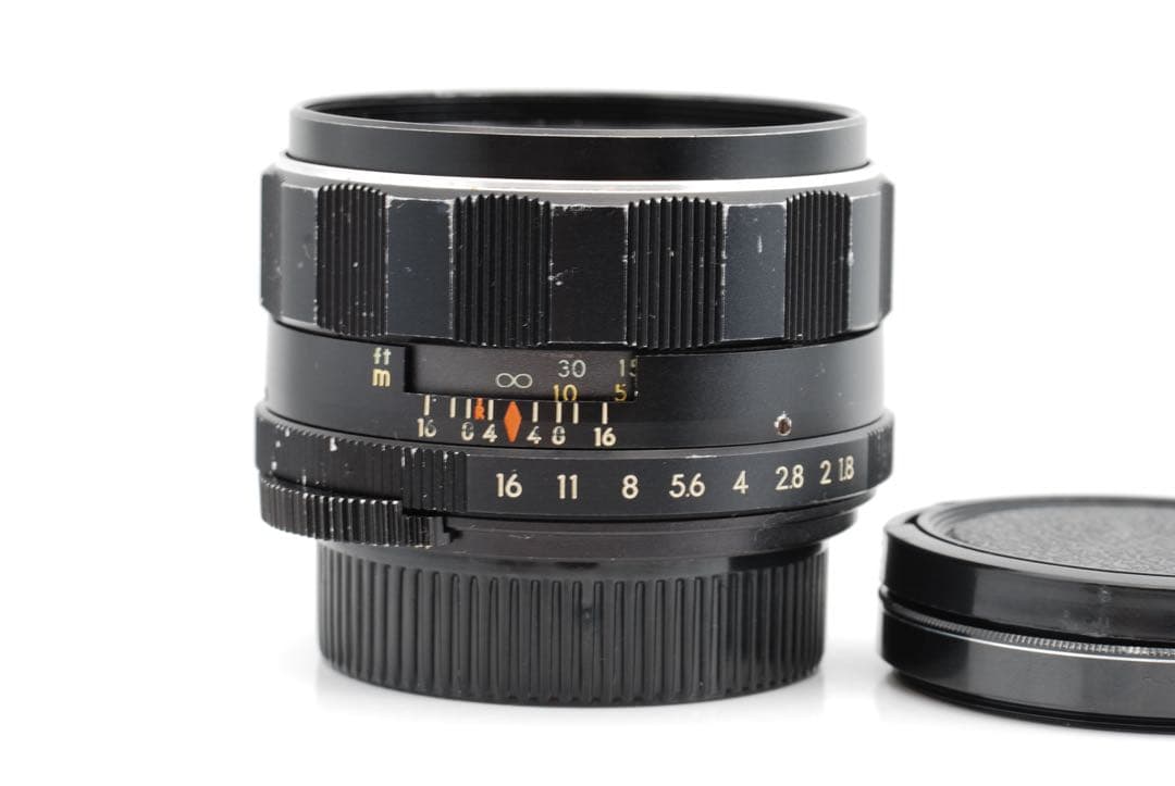 【清掃済・前期型】Super-Takumar 55/1.8 黄変無フィルター付