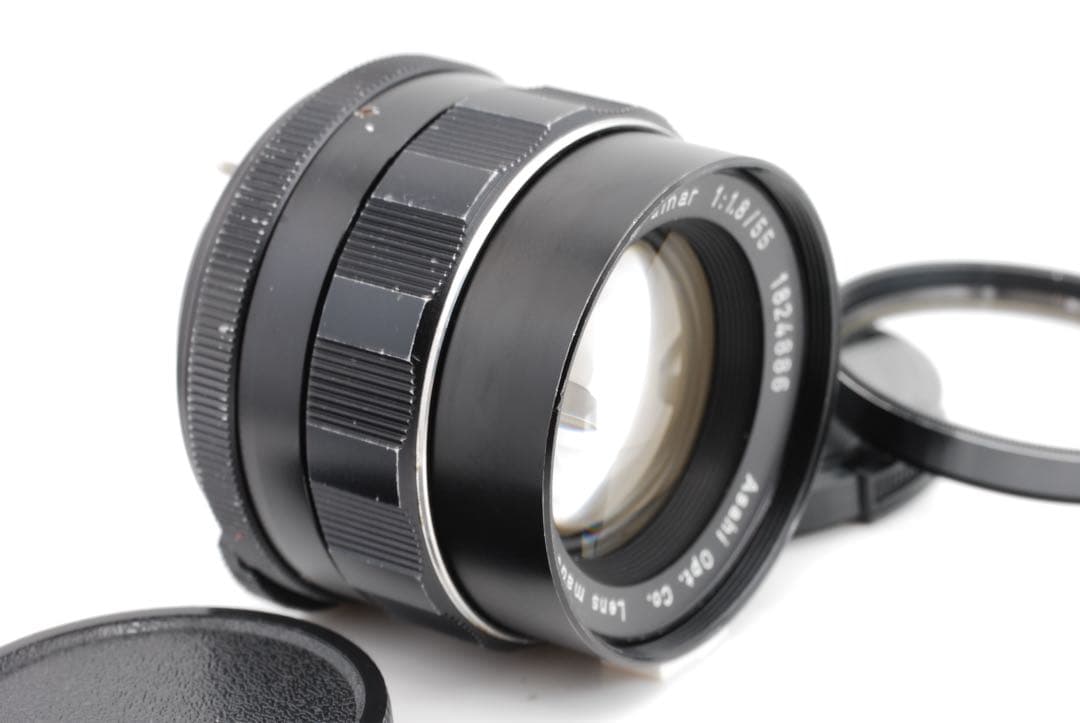 【清掃済・前期型】Super-Takumar 55/1.8 黄変無フィルター付