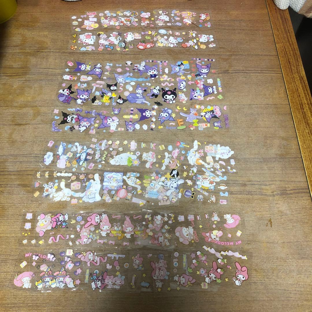 シール　大量　セット　平成　レトロ　y2k どこでもいっしょ