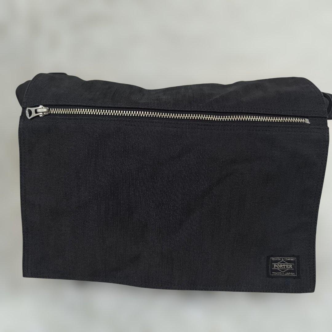 ✨極美品✨ ポーター スモーキー メッセンジャー ショルダーバッグ A4可 灰色