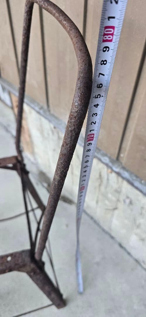 アンティーク アイアンチェア 一点もの｜鉄製 ガーデンチェア 店舗什器