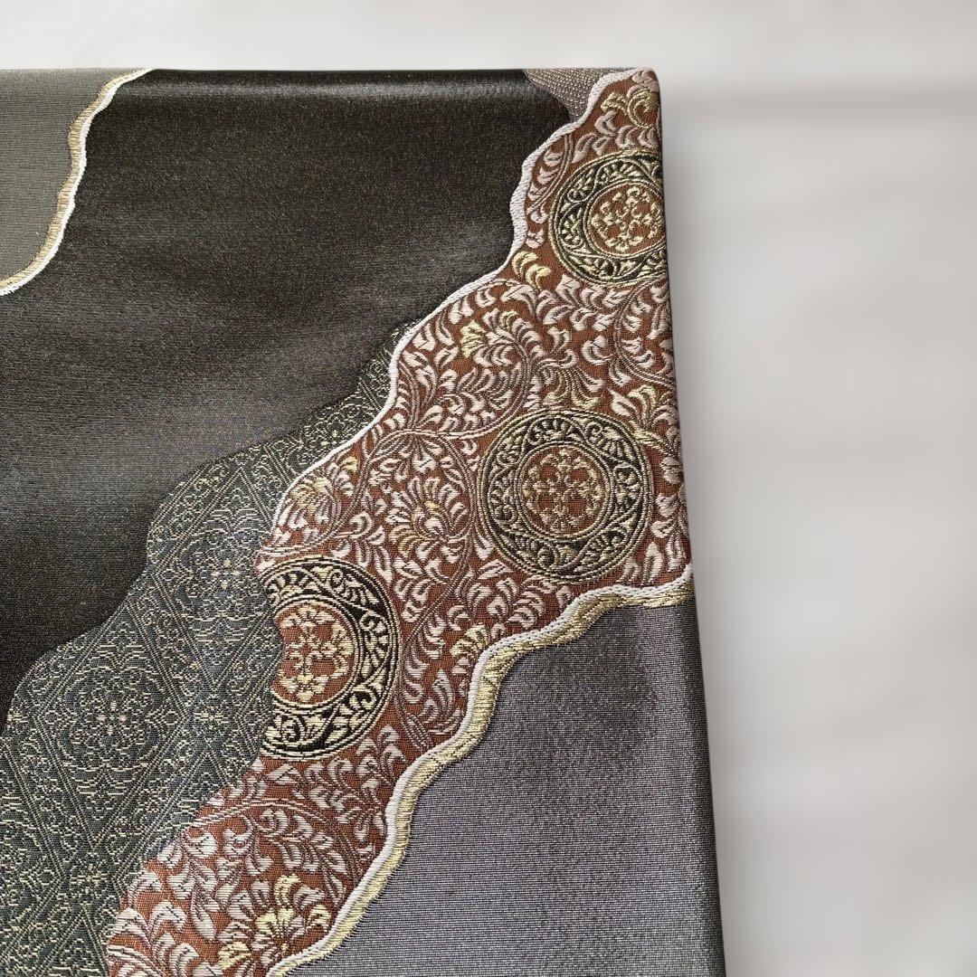 ⭐️美品⭐️袋帯　金糸　引泊　お茶会　観劇　卒業式　道長唐華文　正絹