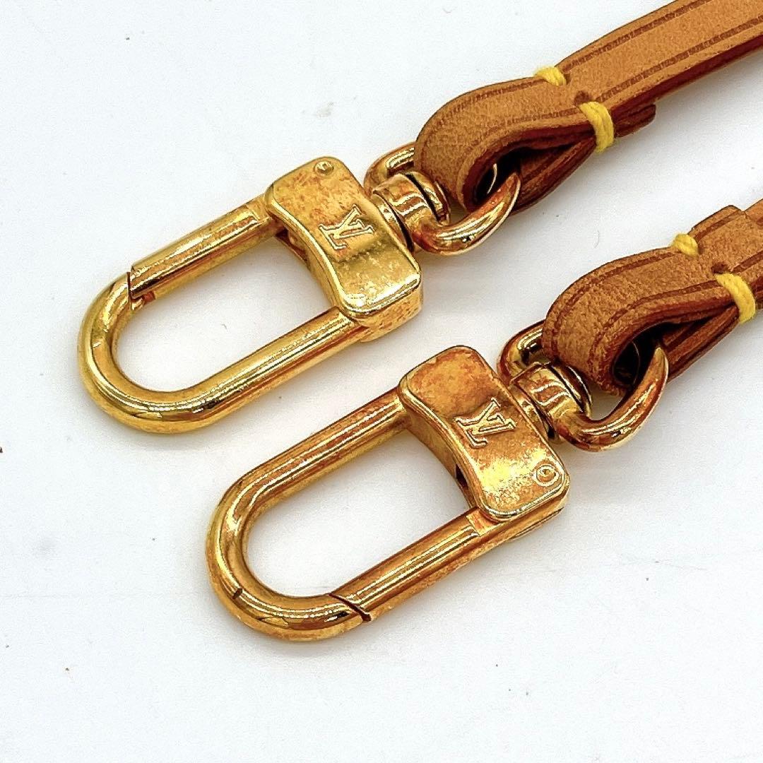 【LOUIS VUITTON】アクセサリーポーチ用　ストラップ　ヌメ革60cm.