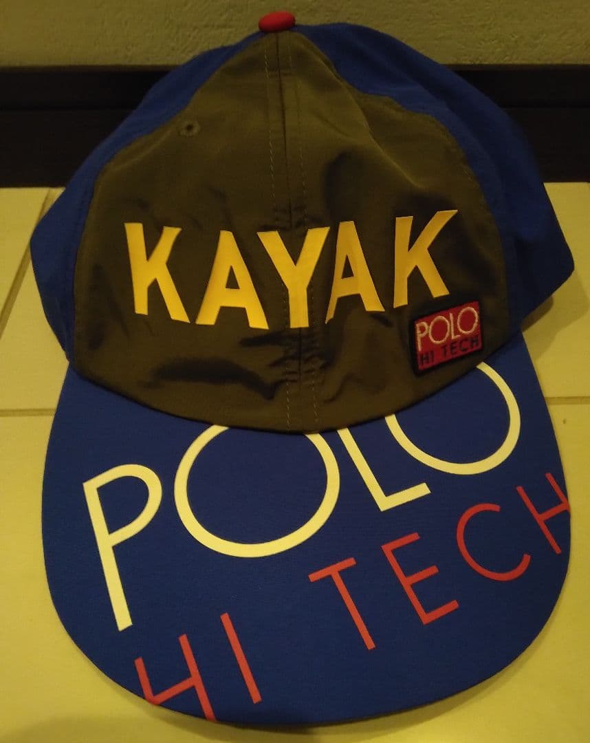 ［新品］ラルフローレン HI TECH KAYAK ロングビル キャップ