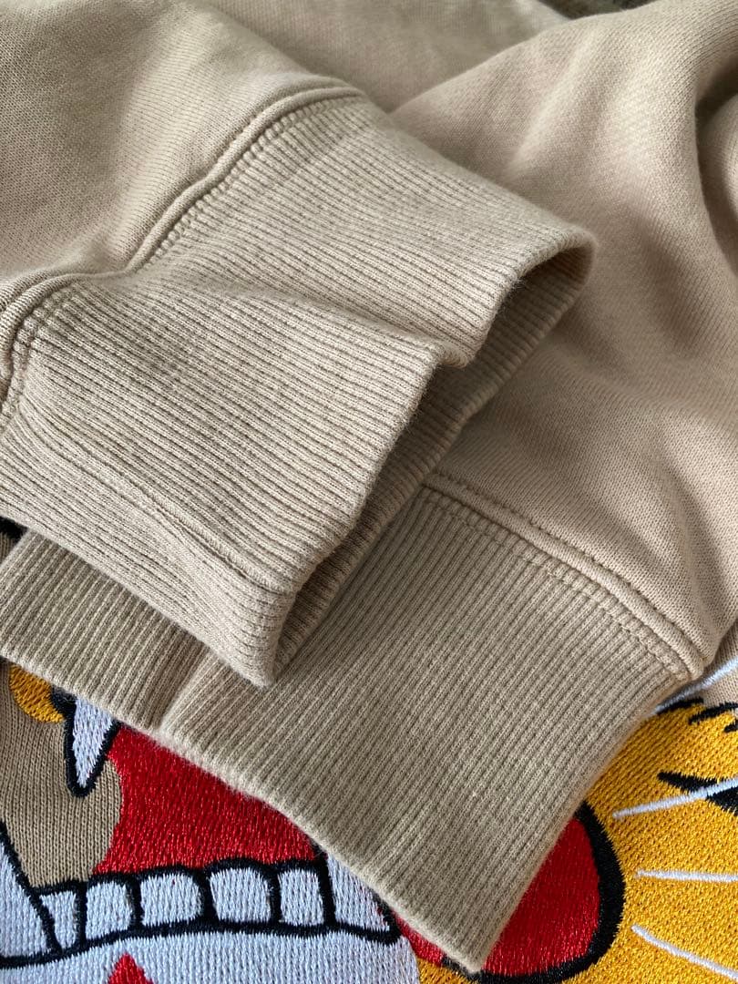 オニツカタイガー スウェット トレーナー オーバーサイズ 虎 刺繍