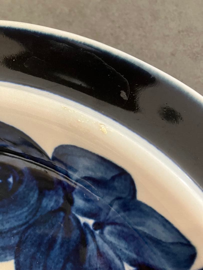 ARABIA アネモネ ヴィンテージ オーバル 大皿 36cm プレート