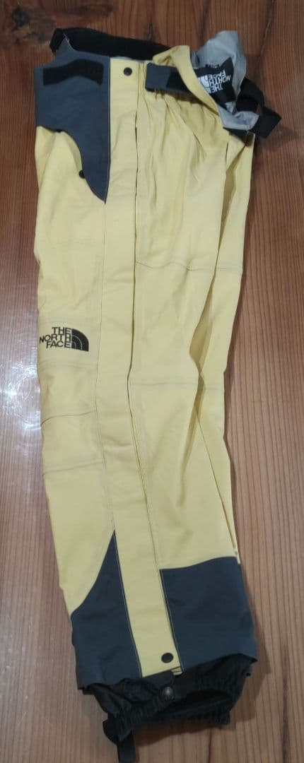 ノースフェイス　スノーボード　スキー　ビブパンツ　メンズL　イエロー匿名