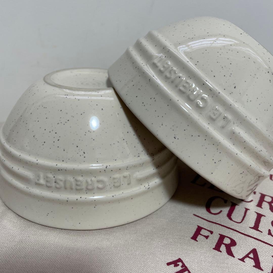 +Sg＊ LE CREUSET シャイニーストーン ライスボウル 6個