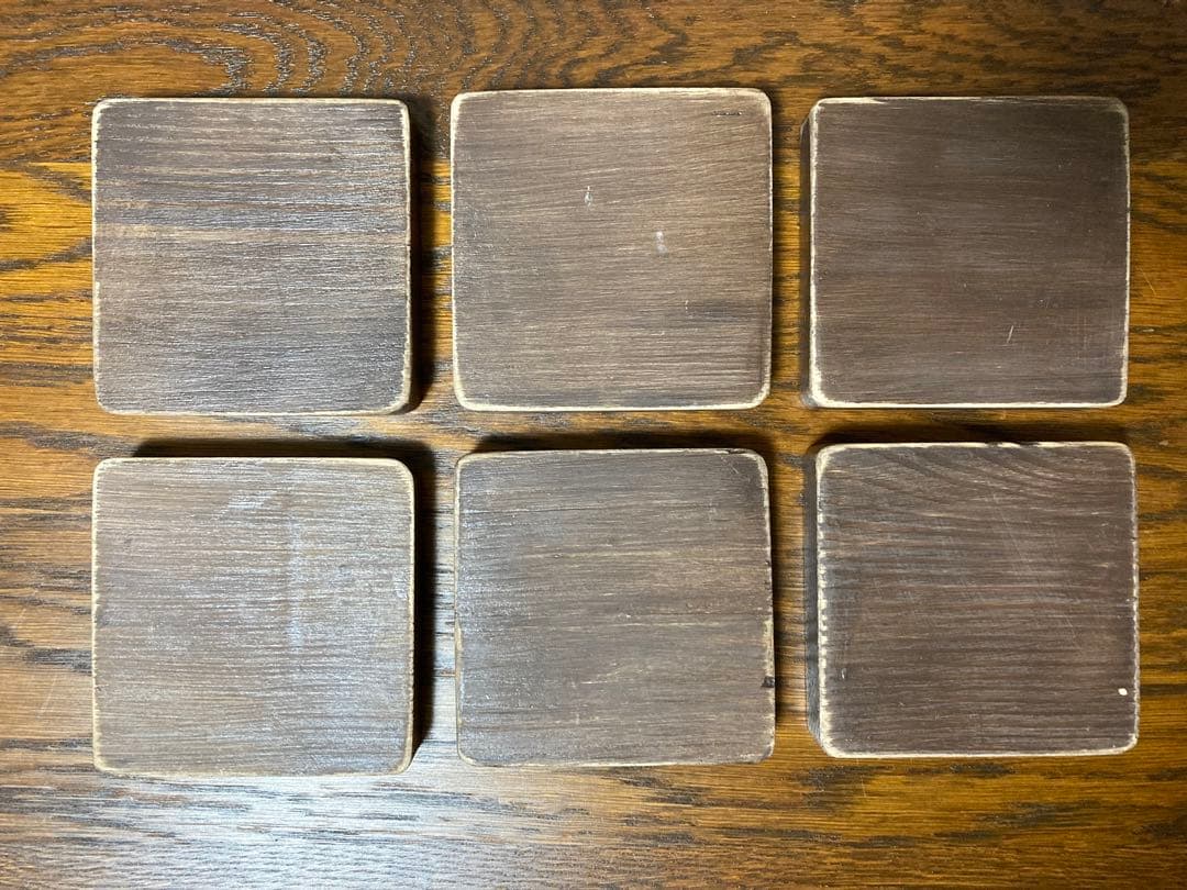 ロシア雑貨☆ロシア民話『３匹の熊』ほか コースター6枚セット マトリョーシカ