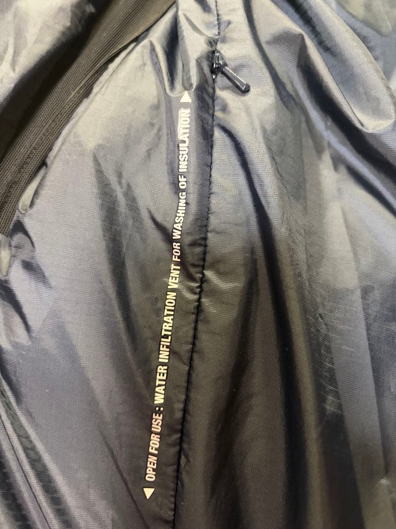 デサント オルテライン 水沢ダウン ANCHOR ダウンジャケット ネイビー