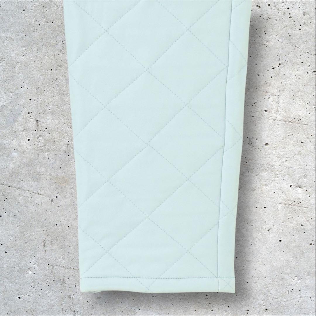 【新品未使用】23区ゴルフ M 高級ダイヤキルト 中綿ベーシックテーパードパンツ