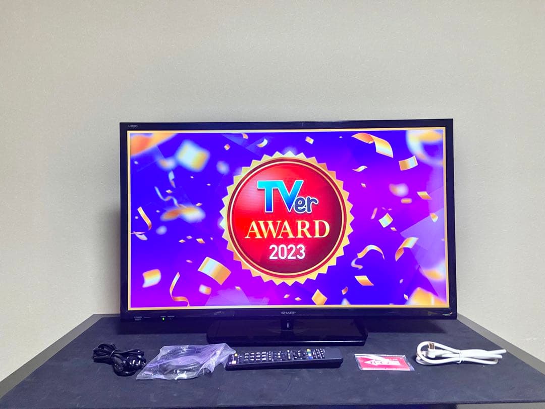 【今だけ優待価格】SHARP AQUOS｜32V型HD・Wチューナー裏録