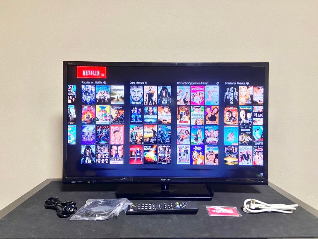 【今だけ優待価格】SHARP AQUOS｜32V型HD・Wチューナー裏録