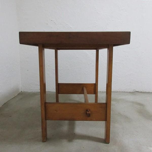 イギリス ビンテージ 家具 ブッチャーズテーブル 肉切り台 英国 6043e