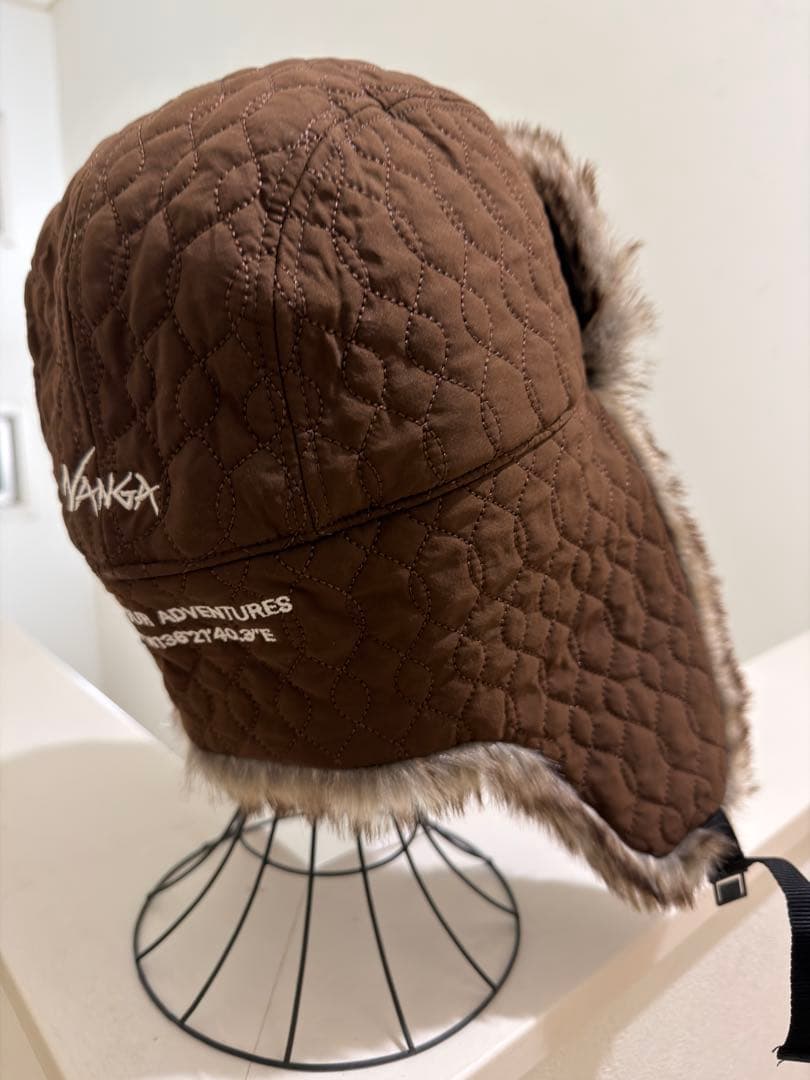 「NANGA × CLEF」キルティング パイロットキャップ