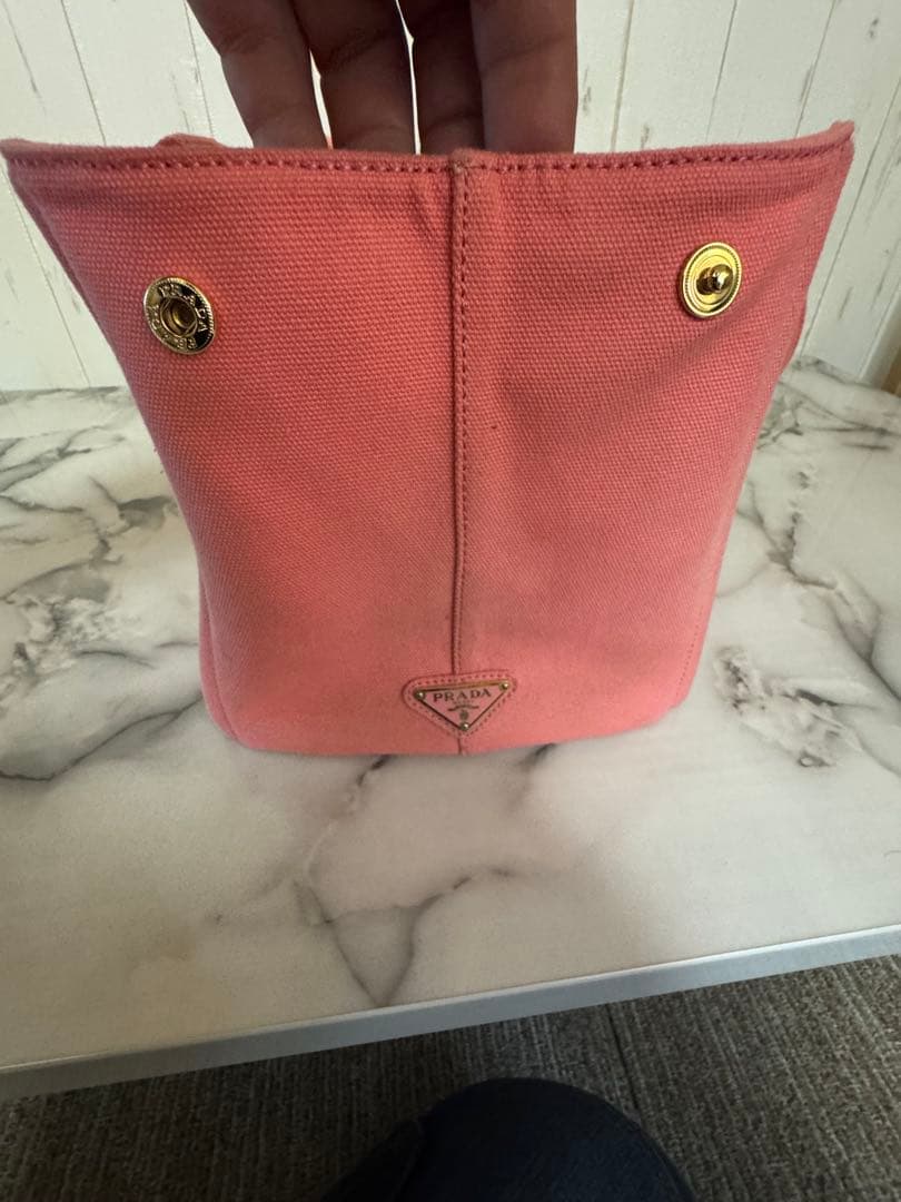 PRADA ピンク トートバッグ