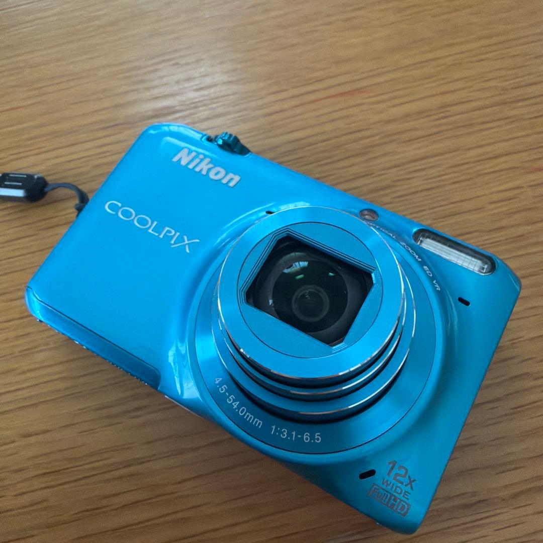 Nikon COOLPIX S6500 ブルー Wi-Fi対応