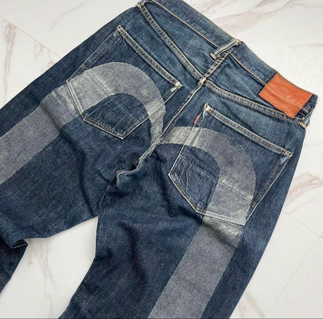 EVISU 赤耳 W32×35 No.2 デニムジーンズ