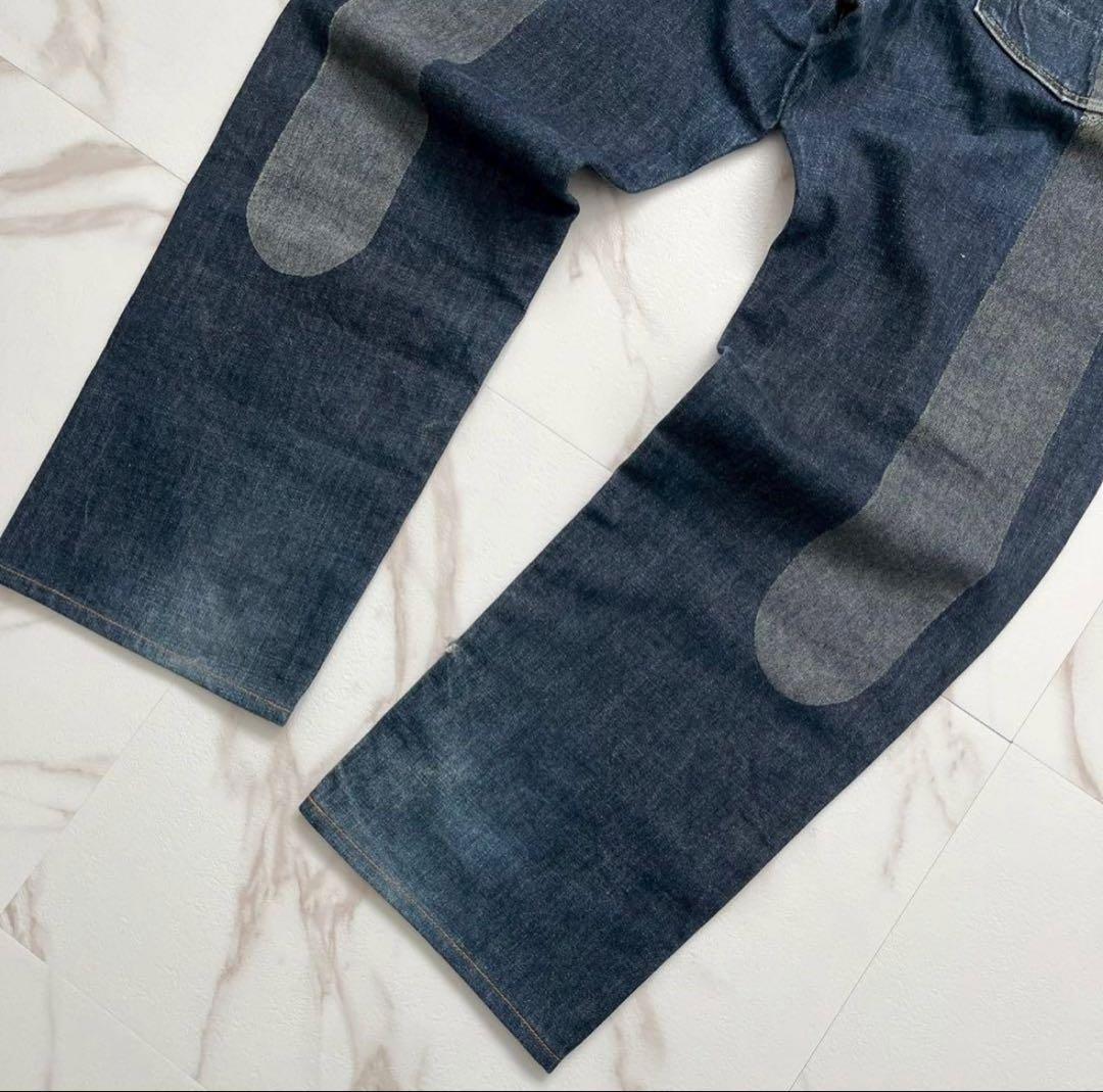 EVISU 赤耳 W32×35 No.2 デニムジーンズ