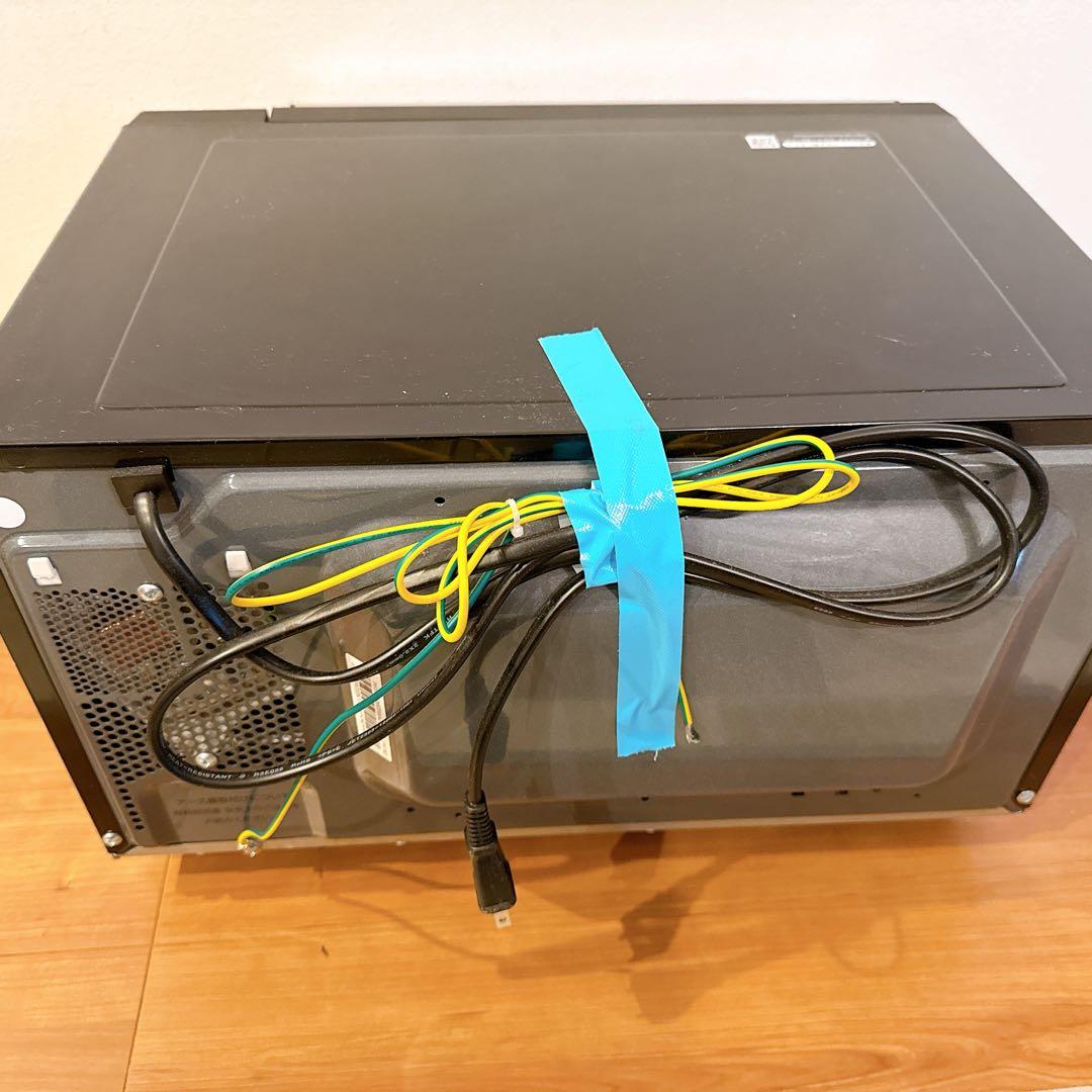 2023年製　SHARP 単機能電子レンジ ブラック