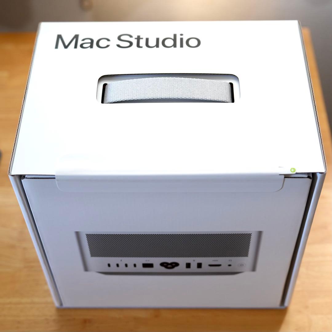 Macデスクトップ MacStudio M1Ultra 64GB 1TB 2022 MJMW3J/A
