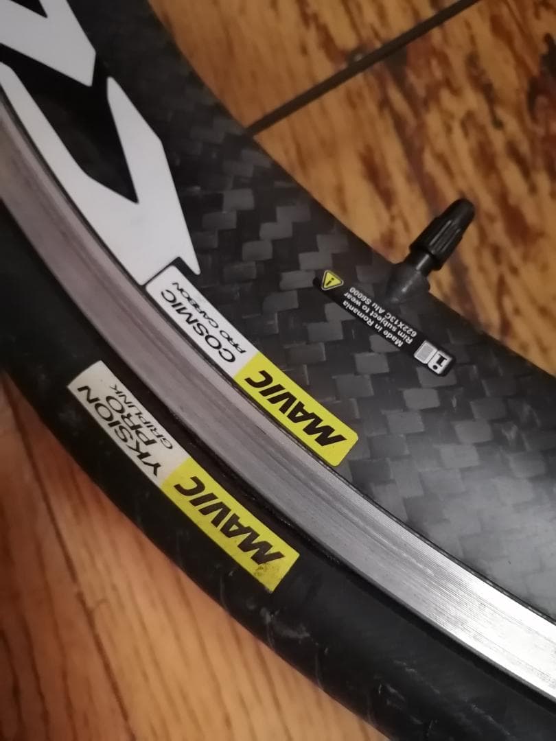 マビックコスミックプロカーボン　中古　シマノ　スプロケセット