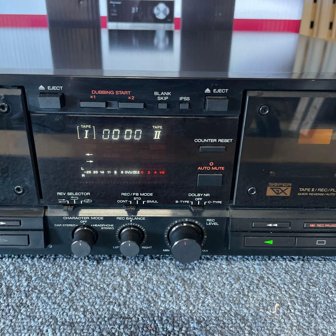 A&D デュアルカセットデッキ GX-W4500 ジャンク