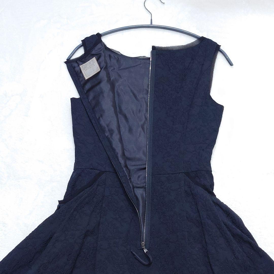 【美品】DAISY LIN FOXEY☆ノースリーブ☆ジャガード☆38(M)