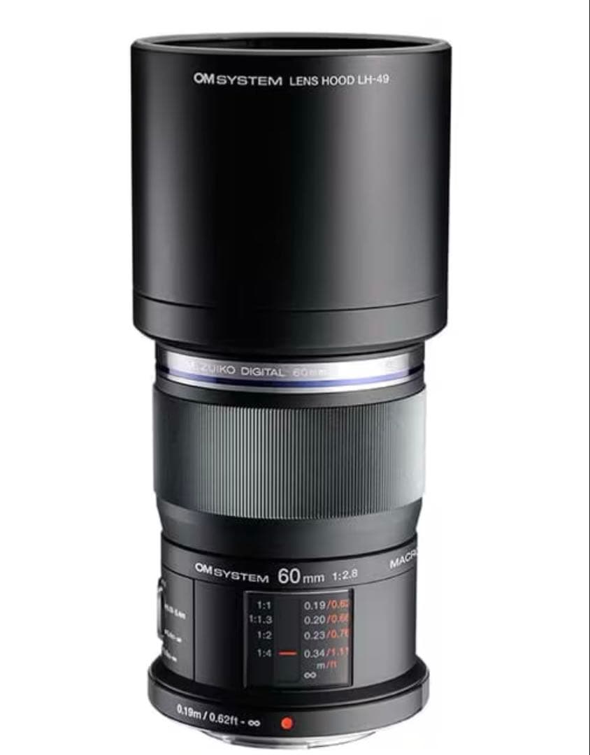 レンズ(単焦点) OM M.ZUIKO DIGITAL ED 60mm F2.8 Macro