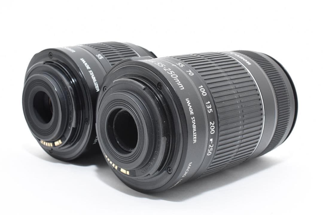 手ブレ補正付き ダブルレンズ✨Canon EOS KissX8i✨イルミ 夜景に