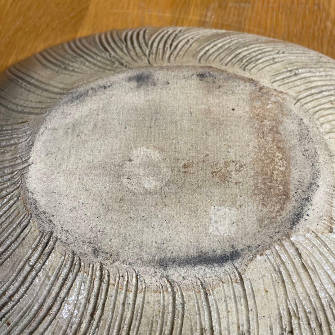 益子焼　楕円皿　箱なし