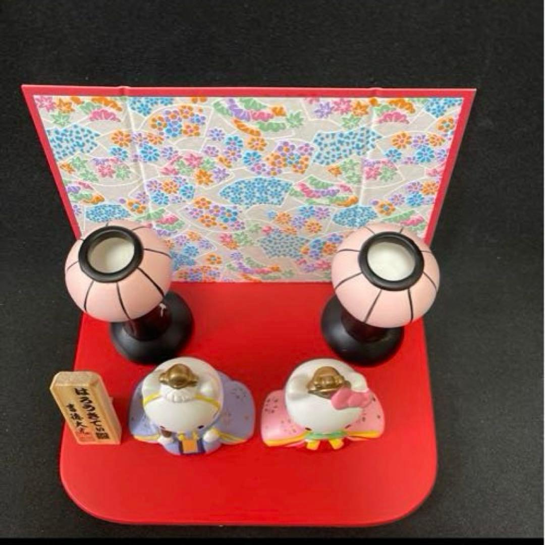 はろうきてぃ雛　吉徳大光　雛人形　ひなまつり　キティ　ハローキティ　サンリオ