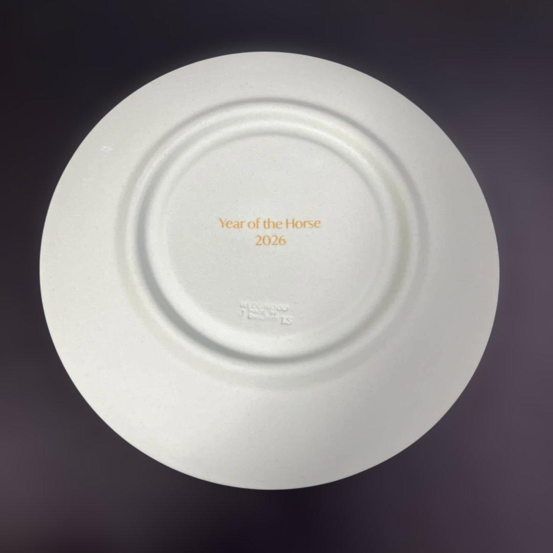 ［新品］ジャスパー　干支トレイ2026午年、馬、絵皿