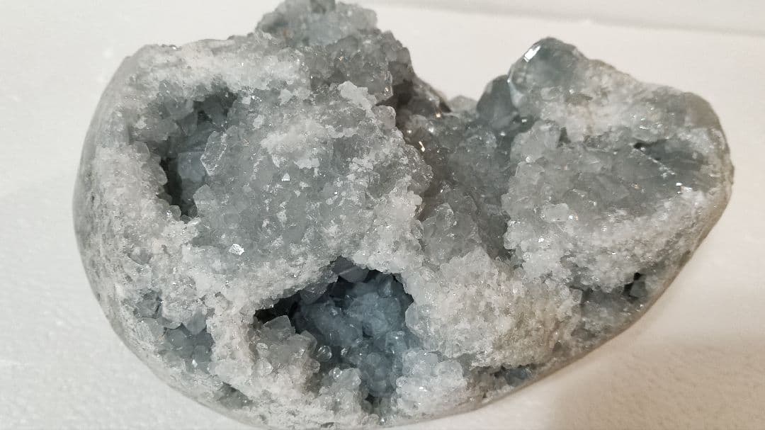 パワーストーン　天然石　セレスタイト　天青石　原石　6.9kg　No.807