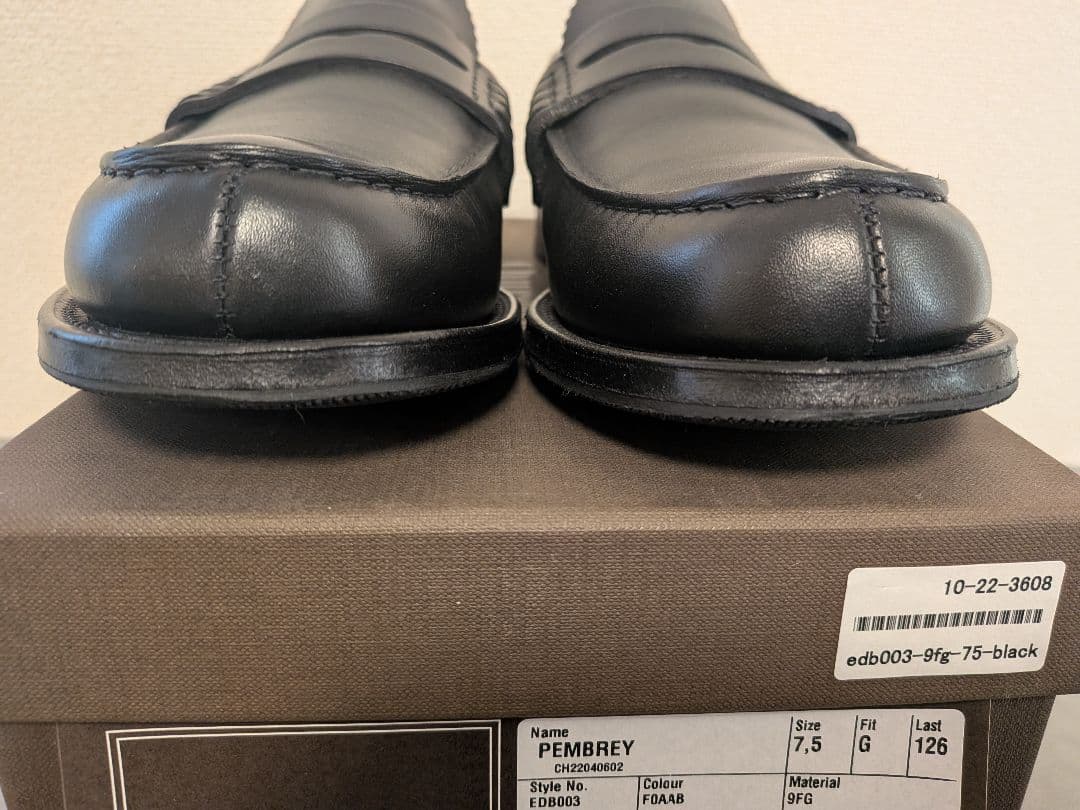 Church's Pembrey 75G126 カーフ